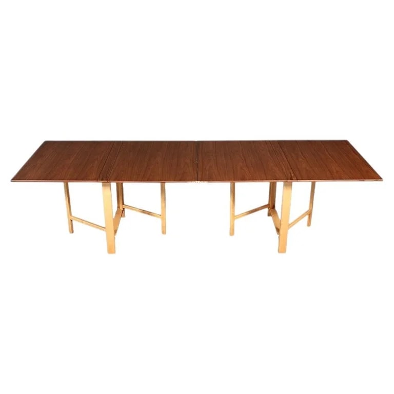Bruno Mathsson "Maria Flap" Teak & Beech Dining for Karl Mathsson