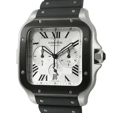 Cartier — Cartier Chronograph Santos WSSA0017 51mm #SU3321 — Watch — resale