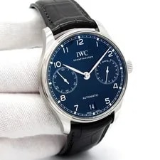 IWC — IWC IW5007 Portugieser Automatic 7 Days With Black Dial — Watch — resale