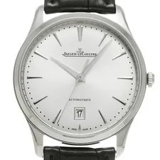 Jaeger-LeCoultre — Jaeger-LeCoultre Master Ultra Thin Date Q1238420 Silver #W1635 — Watch — resale
