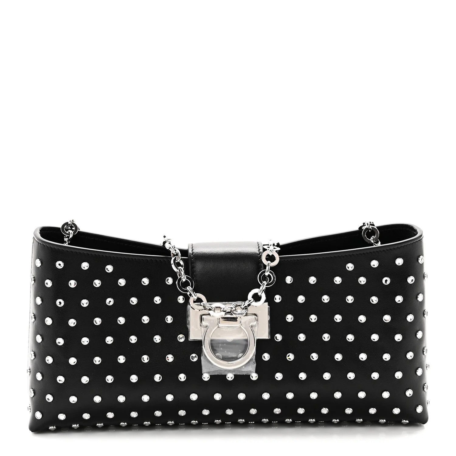 Salvatore Ferragamo — Studded — Handbag — resale