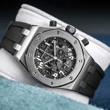 Audemars Piguet — Audemars Piguet Royal Oak Offshore 26283ST Black Dial 37mm 2013 Box & Papers — Watch — resale