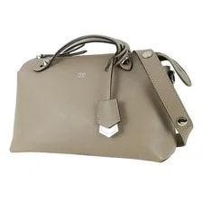 Fendi — Auth Fendi By the Way Medium 8BL124 Greige — Handbag — resale