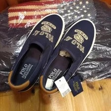 Ralph Lauren — 8.5US Ralph Lauren Shoes Polo Tiger Embroidery Slip-Ons Limited Edition — Sneaker — resale