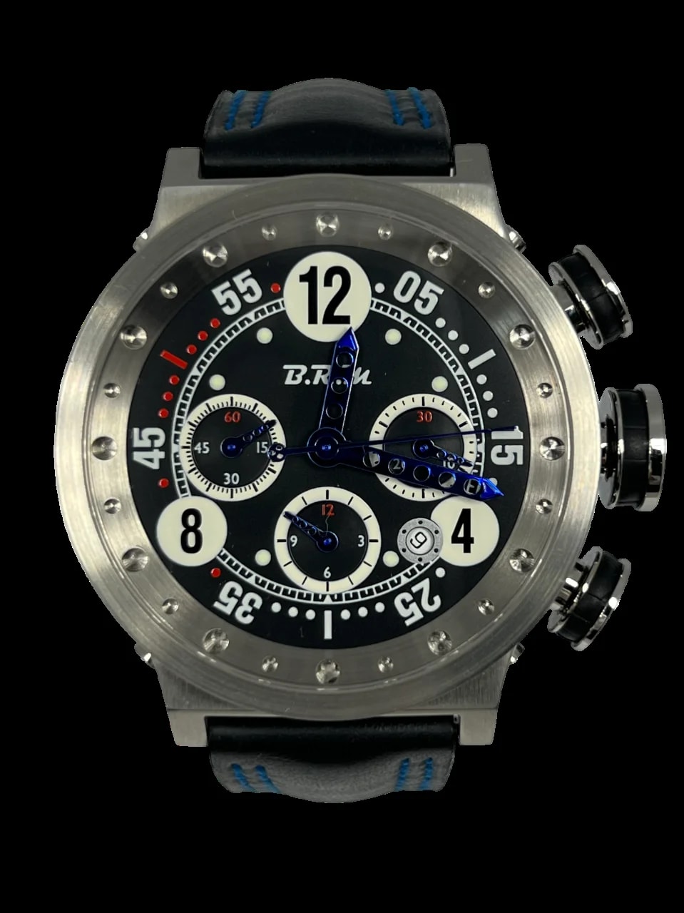 Worldofluxuryus — B.r.m. GP Chronograph Stainless Steel Watcn — Watch — resale