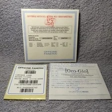 Panerai — Officine Panerai PAM00091 Genuine Product Tag Seal From Japan — Watch — resale
