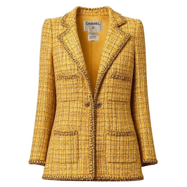 Chanel — Chanel 11K$ Paris / Saint-Tropez Marigold Jacket 36 FR — Clothing — resale