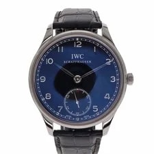 IWC — IWC Portugieser IW545407 Stainless Steel Leather Diamond 44.0mm 2024 #KNW1095 — Watch — resale