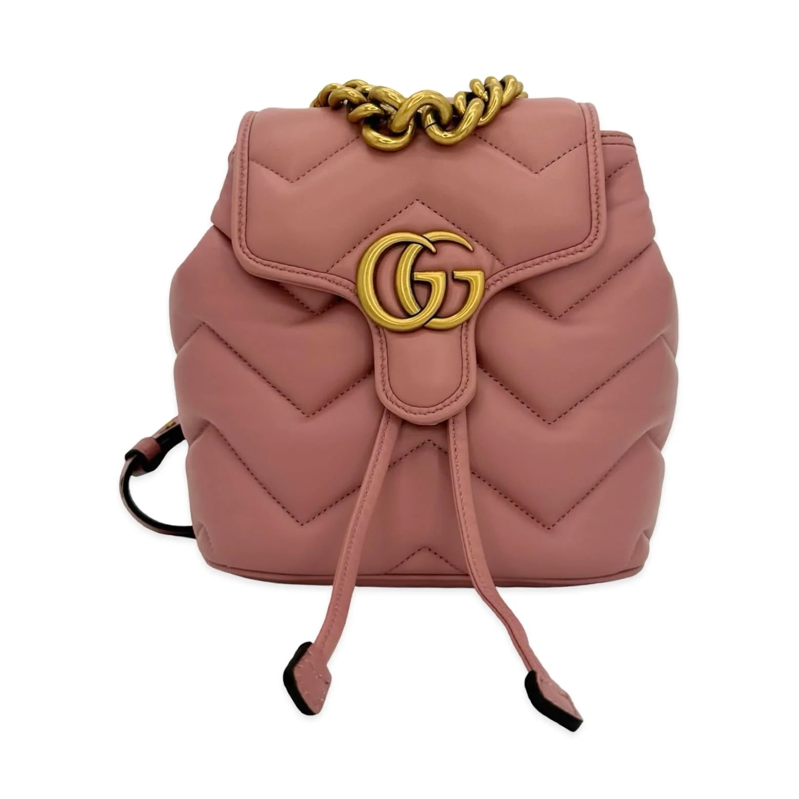 Luv Luxe Scottsdale — Gucci Chevron Matelasse GG Marmont Backpack — Handbag — resale