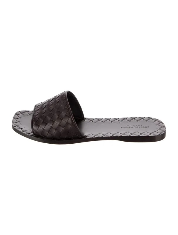 Bottega Veneta — Weave Slides — Designer Shoe — resale