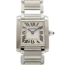Cartier — 6wcb0174 Cartier Tank Francaise SM W51008Q3 Ivory Dial S From J — Watch — resale