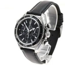 Omega — Omega Seamaster Planet Ocean 222.32.38.50.01.001 38mm SS Black #C5736 — Watch — resale