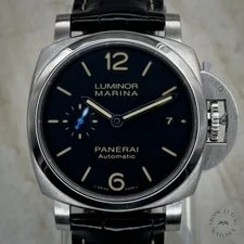 Panerai — Panerai Luminor Marina 1950 42mm Black Gator Leather 2019 Full SET PAM01392 — Watch — resale