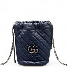 Gucci — Gucci Matelasse Mini GG Marmont Bucket (ws090226a0r) — Handbag — resale