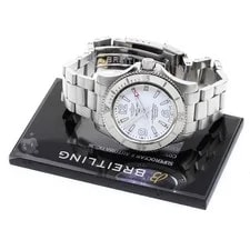 Breitling — Breitling Superocean 36mm A17316 Automatic White Dial Papers — Watch — resale