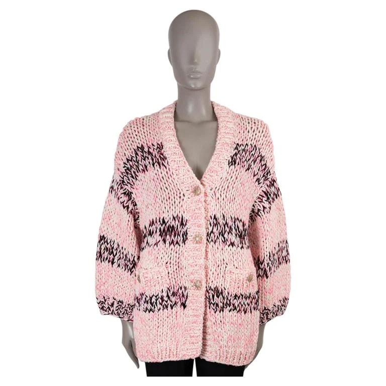 Chanel — Chanel Cotton 20s Oversized Chunky Jacket 38 S — Clothing — resale