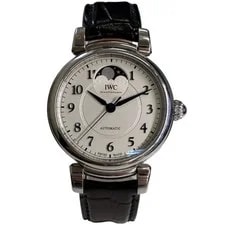 IWC — IWC Da Vinci Moon Phase 36 IW459306 Automatic Silver Dial — Watch — resale