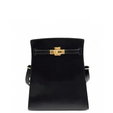 Noir — Hermes Kelly Sports Pm 89 Noir Box (mk072626a1r) — Handbag — resale