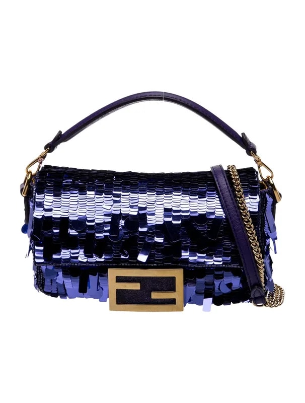 Fendi — Sequins Baguette — Handbag — resale