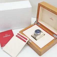 Omega — Omega Seamaster 300 212.30.41.20.03.001 Co-Axial Auto Diver 41mm Blue JL7l8TSg — Watch — resale