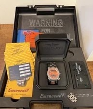 Breitling — Authentic Breitling Emergency UTC Titanium, Orange, Newly Serviced — Watch — resale