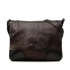Bottega Veneta — Bottega Veneta Crossbody Messenger U — Handbag — resale