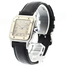 Cartier — Cartier Santos Galbé LM 29mm SS Beige #C5464 — Watch — resale