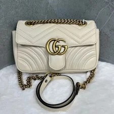Gucci — Gucci GG Marmont Matelassé Mini ' - Very Good #1BWJMYW — Handbag — resale