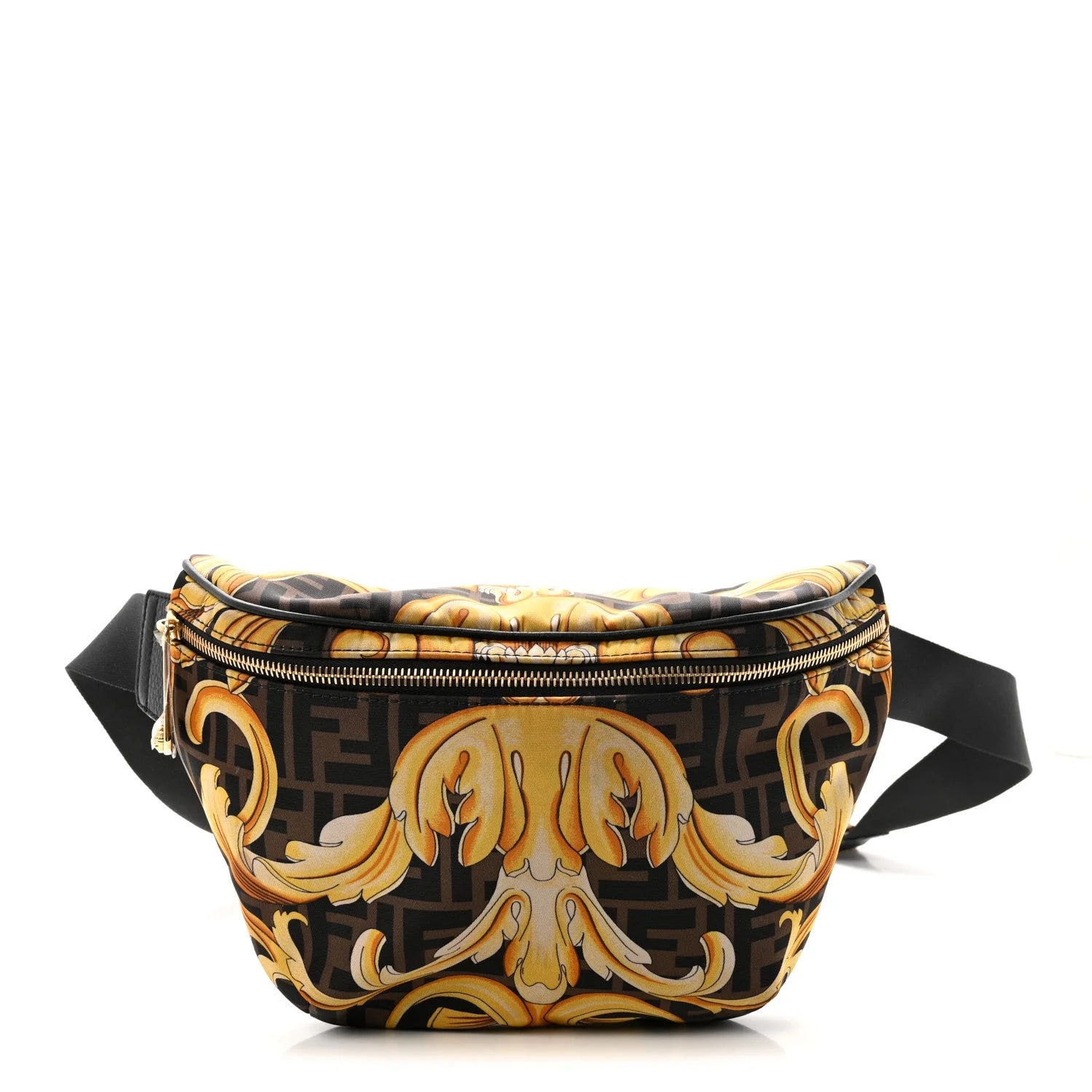 Fendi — X Versace Cuoio Romano Fendace Baroque Belt — Handbag — resale
