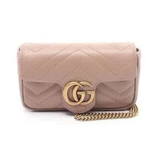 Gucci — Gucci GG Marmont Super Mini Chain Crossbody 476433DTDCT1000 — Handbag — resale