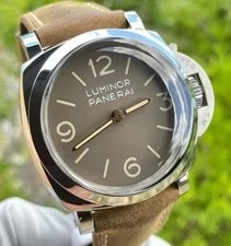 Panerai — Panerai Luminor 1950 PAM00663 Acciaio L.E. 47mm Manual Wind {Full SET} 663 Brown — Watch — resale