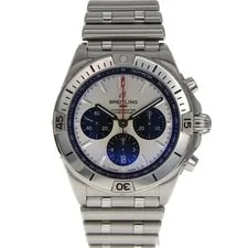 Breitling — Breitling Chronomat B01 42mm Stainless Steel Silver Dial Automatic #KN238 — Watch — resale