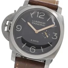Panerai — Panerai Luminor Left Hand PAM00796 8 Days Acciao Hand Winding Watch_951920 — Watch — resale