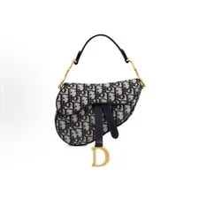 Dior — Dior Saddle Embroidered Print Magnetic Buckle - Very Good #X23RUU — Handbag — resale