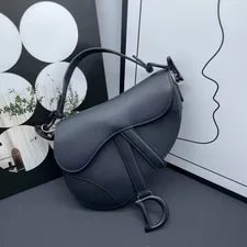 Dior — Authentic Dior Saddle Mini Matte Hardware — Handbag — resale