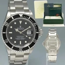 Rolex — 2009 Rolex 16610LN Submariner Date Stainless Steel Black Box — Watch — resale