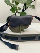 Dior — Dior X Sacai Saddle Small Crossbody Duty Paid — Handbag — resale