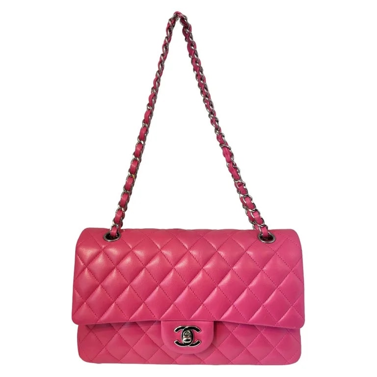 Chanel — 2014 Chanel Fucsia Timeless 2.55 Handle — Handbag — resale