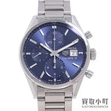 Tag Heuer — TAG Heuer Carrera Caliber 16 Chronograph Automatic Blue SS Bracelet S — Watch — resale