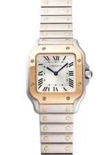 Cartier — Cartier Santos de SM W2SA0033 Yellow Gold / Stainless Steel 34.5mm #KMW2140 — Watch — resale