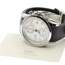 IWC — IWC Portugieser Yacht Club IW390502 43mm SS Rubber Silver Dial Chronograph #C097 — Watch — resale