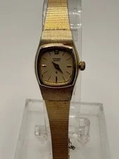 Citizen — Citizen 3220 Quartz Dress Gold Tone Mesh Bracelet Analog Dial — Watch — resale