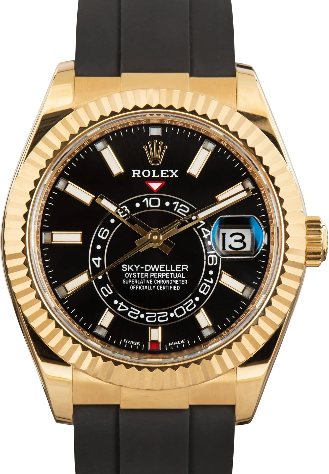 Rolex — Rolex Sky-Dweller 326238 18k Yellow Gold — Watch — resale
