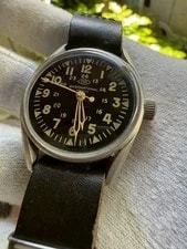 IWC — IWC Military Cal. 89 Manual Wind Black Dial Nato From Japan — Watch — resale