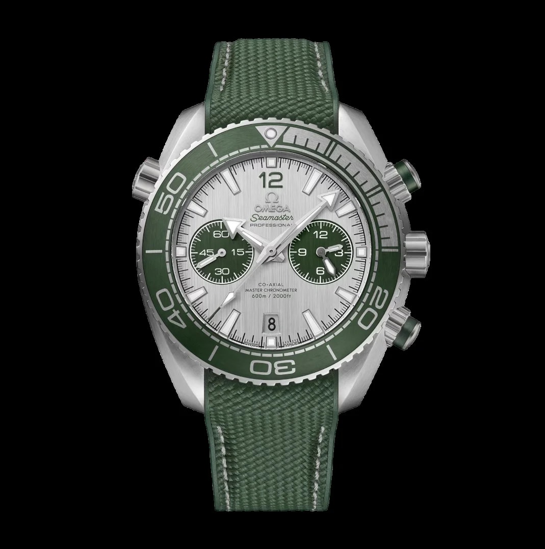 Worldofluxuryus — Omega Seamaster Planeta Ocean Chronograph Stainless Steel & Ceramic — Watch — resale