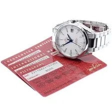 Omega — Omega Seamaster Aquaterra 231.10.42.21.02.002 42mm SS Silver Dial #C537 — Watch — resale