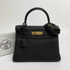 Hermès — Hermès Kelly 28 (89) TC GHW X Stamp — Handbag — resale