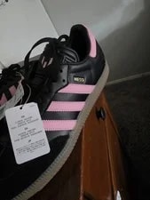 Adidas — Adidas Samba Lionel Messi Inter Miami CF Debossed Away Kit — Sneaker — resale