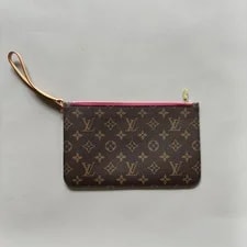 Louis Vuitton — Louis Vuitton Neverfull Pochette Wristlet With Interior — Handbag — resale