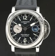 Panerai — Panerai Luminor GMT 44mm Black With Black Strap- PAM00088 — Watch — resale